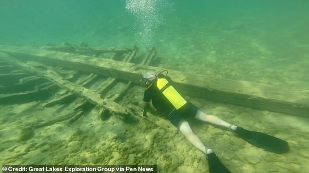 A Michigan shipwreck hunter is convinced he has found the remains of a ghost ship that disappeared in 1679, but he claims his efforts to dig it up are being thwarted by petty state officials