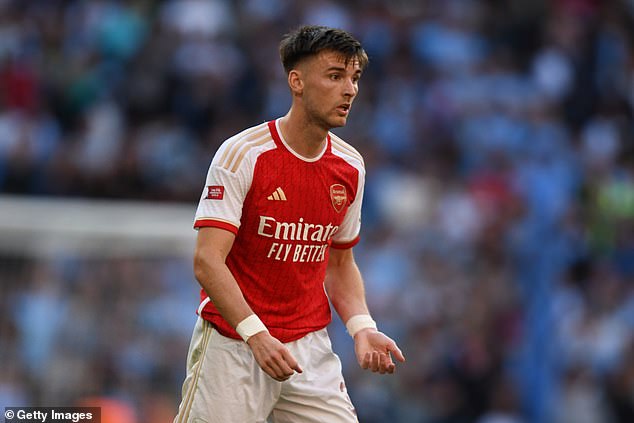 Kieran Tierney has made Arsenal's Champions League squad for the 2024-25 season