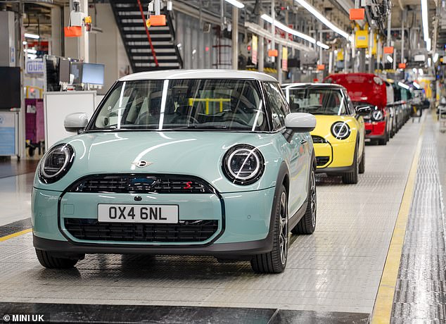 Mini UK has suspended deliveries of its new Cooper (pictured) and Countryman SUVs due to a potential recall that is already affecting parent company BMW