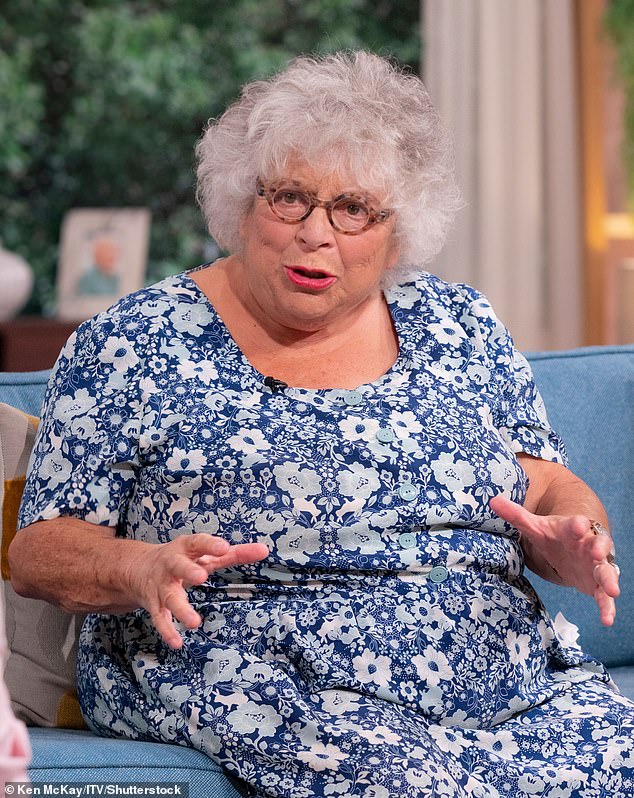 Miriam Margolyes (pictured) claimed the Jewish people's 'essential decency' has 'evaporated' in an interview for the Adam Buxton podcast