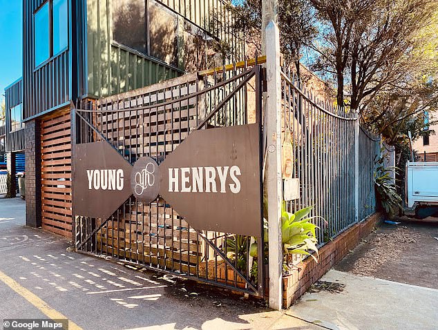 The brewery in Enmore, in Sydney's inner west (pictured), was closed on Thursday as police established a crime scene and began an investigation