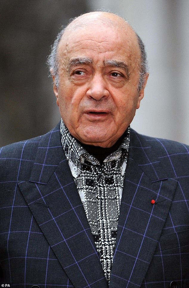 Mohamed Al Fayed groped 19 year old personal assistant in front of his