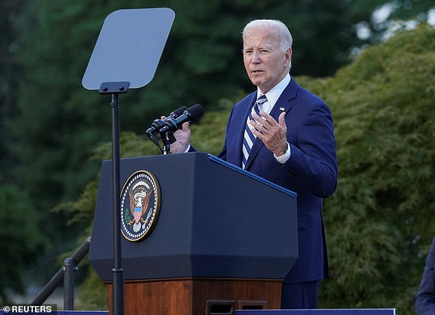 Joe Biden went off the rails Saturday night during a meeting of the 'Quad' leaders of India, China and Australia after a blunder over who would speak next