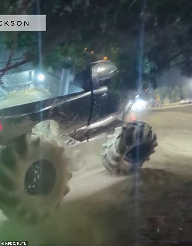 Witnesses described a horrific scene when Reid allegedly put his monster truck in reverse, crashing into nearby vehicles before shifting into drive and rapidly accelerating.