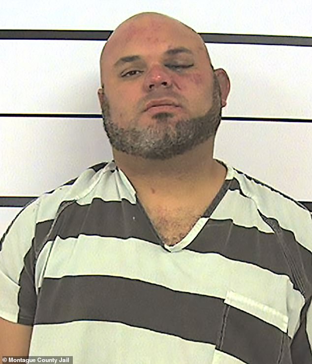 Jonathan Earl Reid, 36, of Crockett, faces five charges of aggravated assault with a deadly weapon