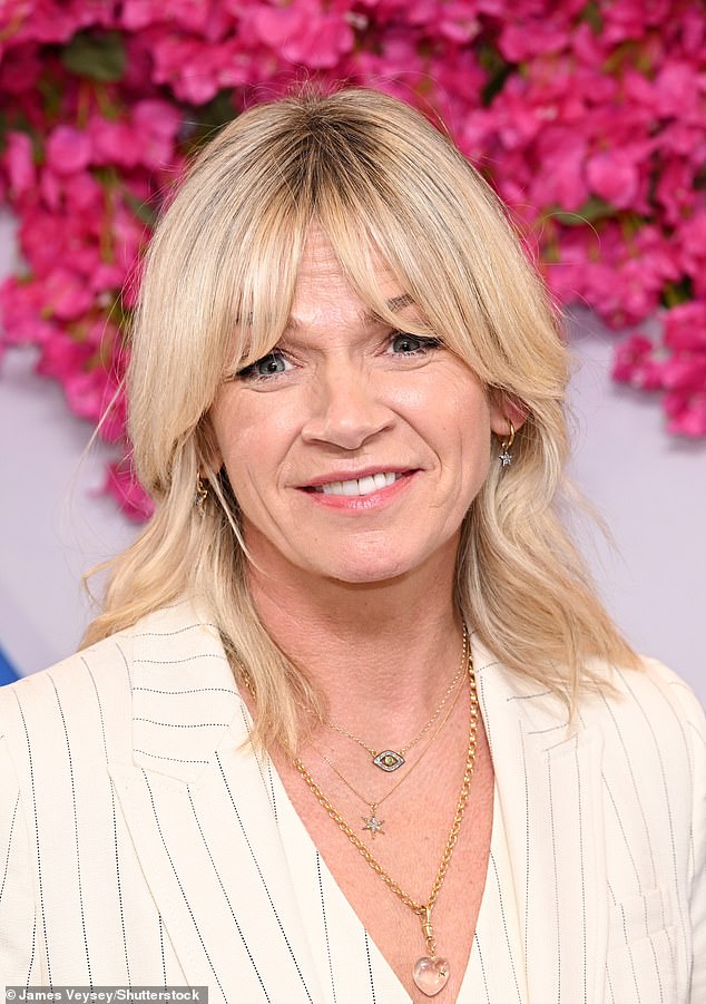 Pest control reports seen by MailOnline show that the News Cafe, which serves food and drink to staff and talent including Alex Jones, Zoe Ball (pictured) and Vernon Kay from Broadcasting House in London, had an ongoing problem with pests.