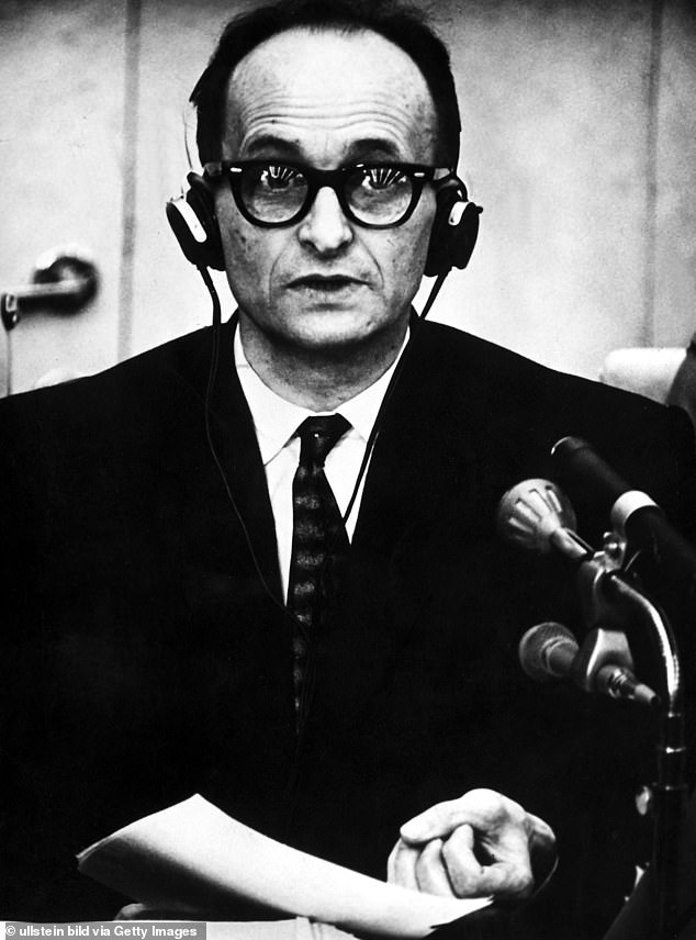 Mossad became notorious after its daring capture of high-ranking Nazi Adolf Eichmann (pictured) in 1960