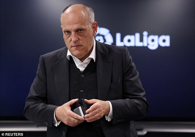 Javier Tebas claims majority of Premier League clubs believe Man City should face sanctions