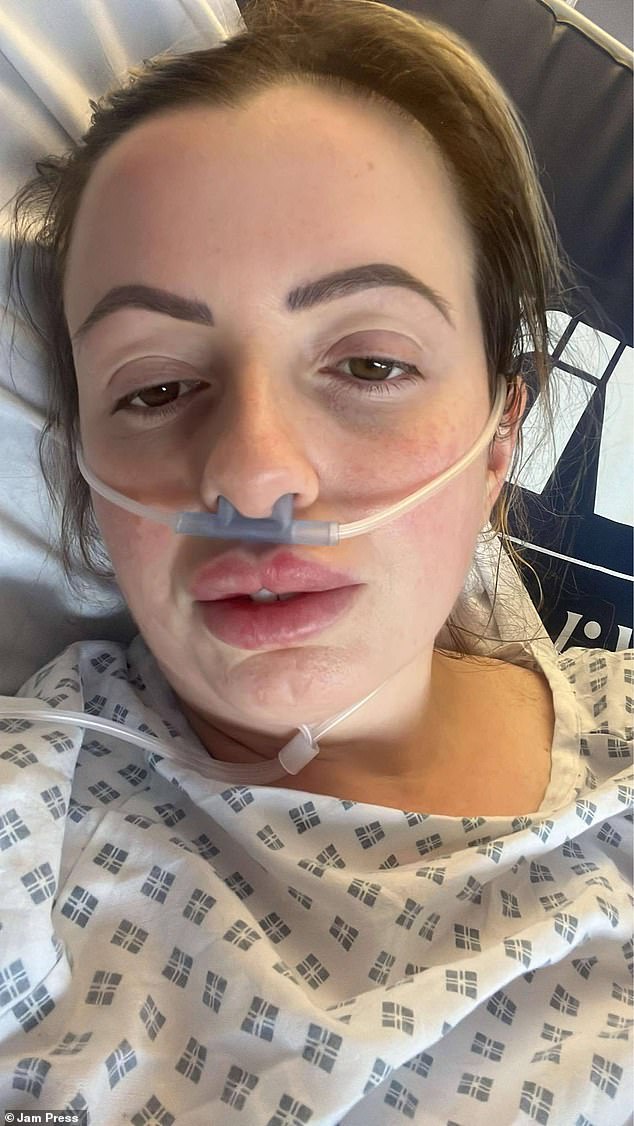 Carrie, 36, from Slough, Berkshire, who was unhappy with the appearance of her stomach after having two children, booked herself in for liposuction in Istanbul, Turkey in 2022