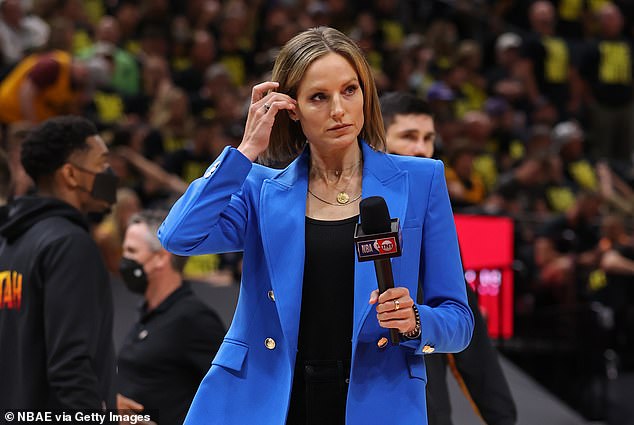 Rebecca Haarlow is quitting her job as a Knicks sideline reporter for the MSG Network