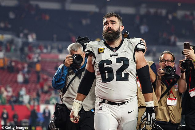 Eagles great Jason Kelce made a surprise appearance on Jeopardy! on Tuesday night.