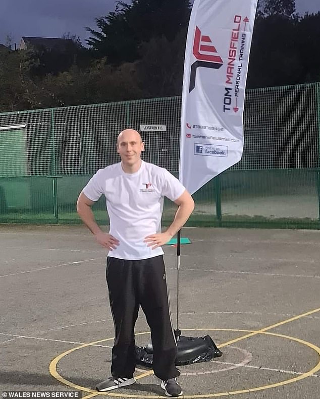 Minutes after drinking the supplement mix - which was equivalent to the amount of caffeine in 200 cups of coffee - he began 'foaming at the mouth' and 'holding his chest'