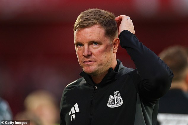 Eddie Howe has done a great job at Newcastle but there are echoes of disharmony at the club