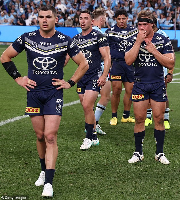 Cowboys captain Rueben Cotter (pictured right) said after the game that his team 