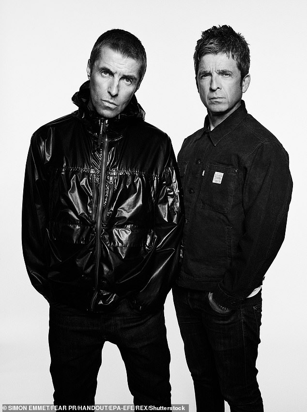 Liam and Noel Gallagher pictured ahead of world tour announced for 2025