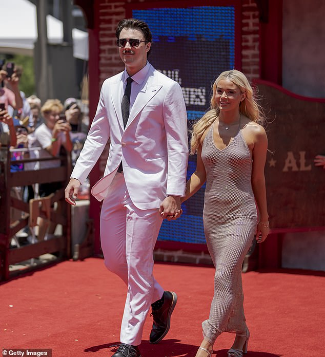 Paul Skenes and Olivia Dunne hit the red carpet during MLB All-Star Weekend