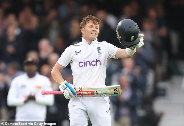 Ollie Pope scored a century as England dominated the first day of the third Test against Sri Lanka