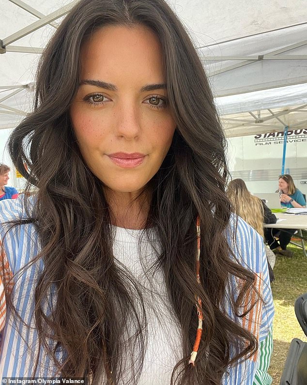 Olympia Valance (pictured) is set to expand her career after becoming an ambassador for luxury Australian beauty line Robe Haircare