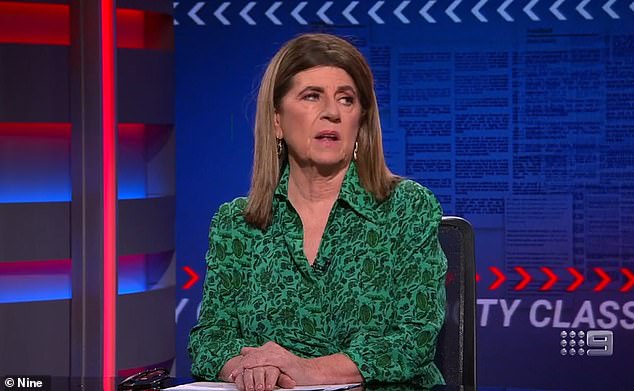 AFL journalist Caroline Wilson (pictured) says Ginnivan cost his team a potential championship title with his brazen social media antics