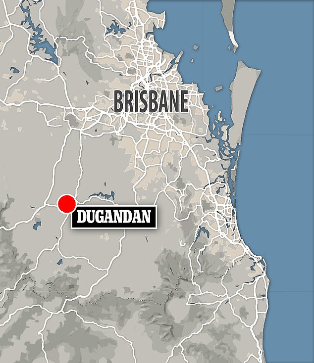 The plane is understood to have crashed at approximately 10.52am on Tuesday near Degen Road in Dugandan, south of Boonah in Queensland's Scenic Rim (see image for map).