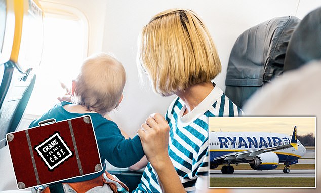 Pushed to the limit: JH was travelling with her toddler when her pushchair broke down – and then received conflicting information about how to claim from Ryanair