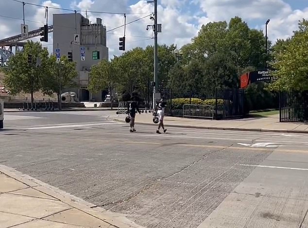 The Cincinnati Bengals have banned the media from filming their players crossing a street to enter the team's training facility after the unusual setup was brutally mocked by fans online