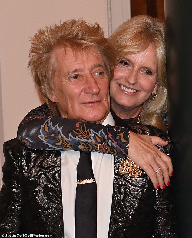 The Loose Women star, 53, and the veteran rocker, 79, have reportedly been working on their 17-year marriage after Rod abandoned plans to sell his Beverly Hills mansion and return to Britain