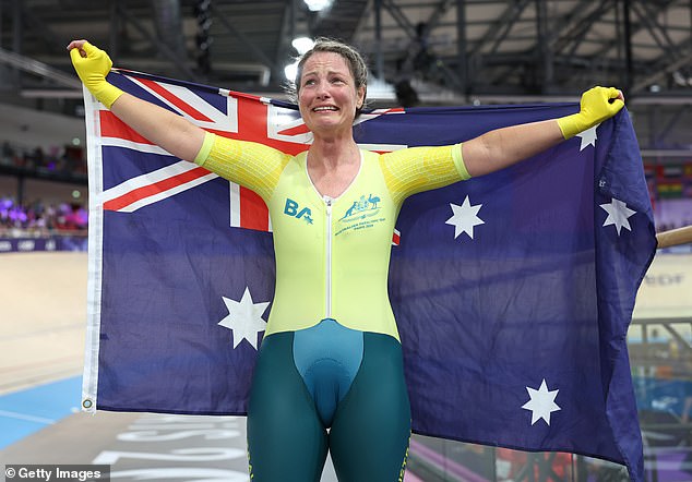 The outfits worn by the Australian cycling team at the Paris Games have taken a major hit