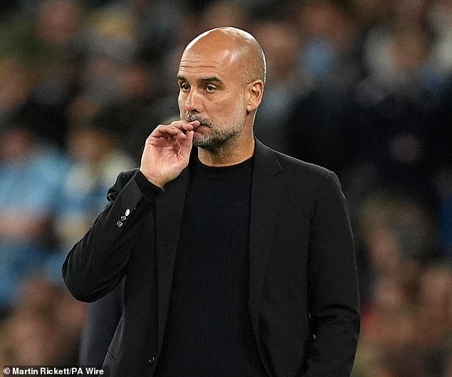 Pep Guardiola believes Manchester City's rivals want them out of the way