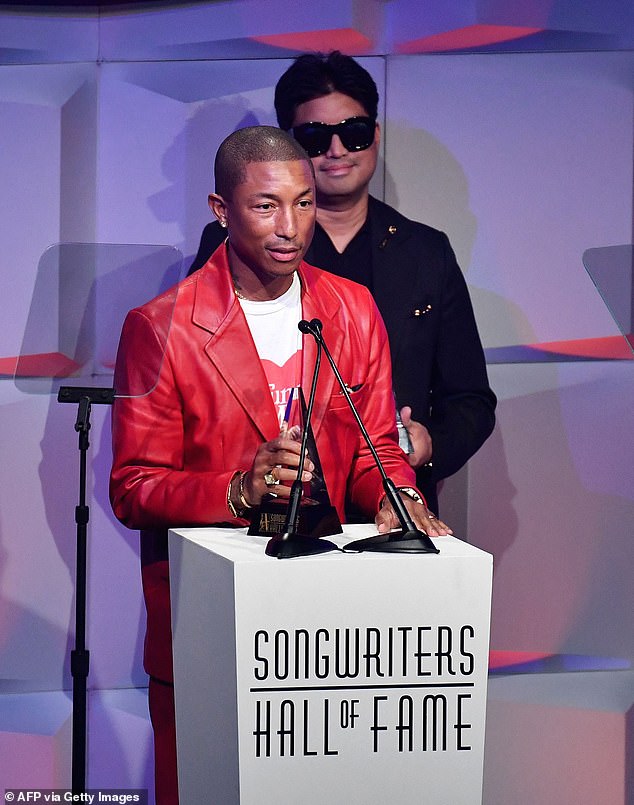 Pharrell Williams is no longer speaking to his Neptunes bandmate Chad Hugo, seen here in 2022