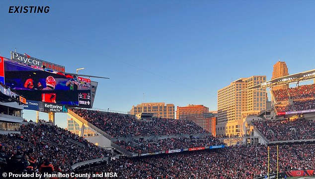 The north end zone will see the biggest change if the MSA Design plans are adopted