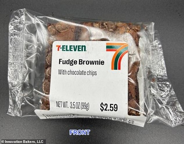 The recalled brownies were delivered to 7-Eleven stores in Southern California on September 8 and 9 and had a sell-by date of September 11.