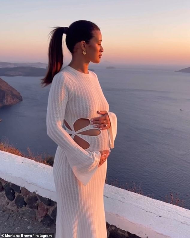 Montana announced in July that she was pregnant with her second child, sharing the happy news on Instagram with her 1.1 million followers.