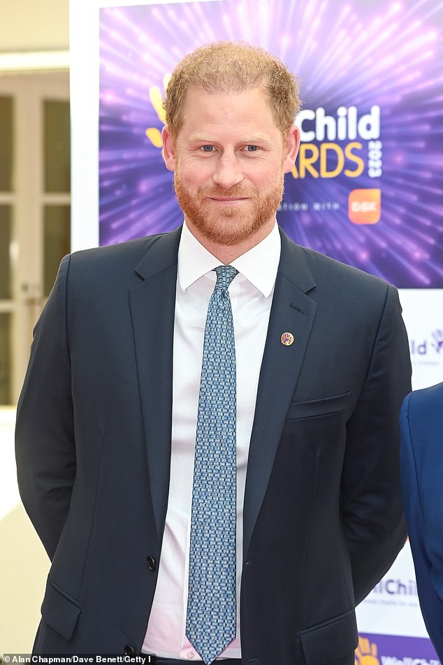 Prince Harry will present an award and speak at the WellChild Charity Awards in London