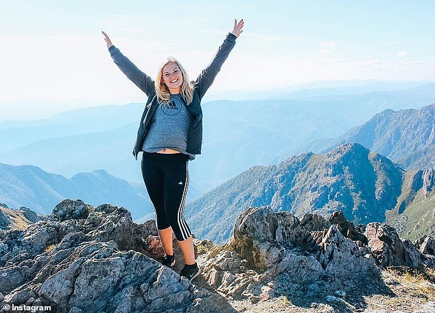 The debate over the name of Australia's highest mountain has only just begun. Above, a hiker climbed Mount Kosciuszko, which is 2,228 metres above sea level