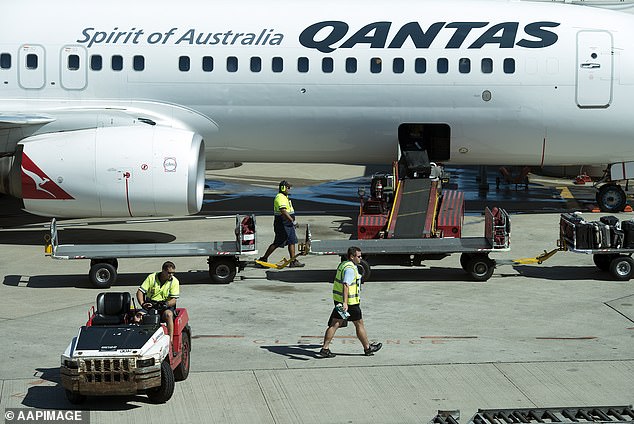 Qantas engineers plan to strike in Sydney as the school holidays begin and travelers flock to the city for the NRL Grand Final (stock image)