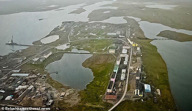 Russia's Pankovo ​​test site for the Burevestnik nuclear-powered cruise missile is located on the Novaya Zemlya archipelago (general view)