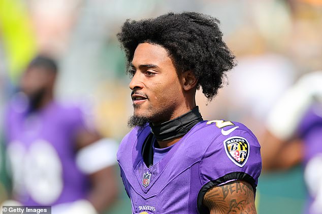 Nate Wiggins injured his neck in a car accident and will not play Sunday against the Raiders