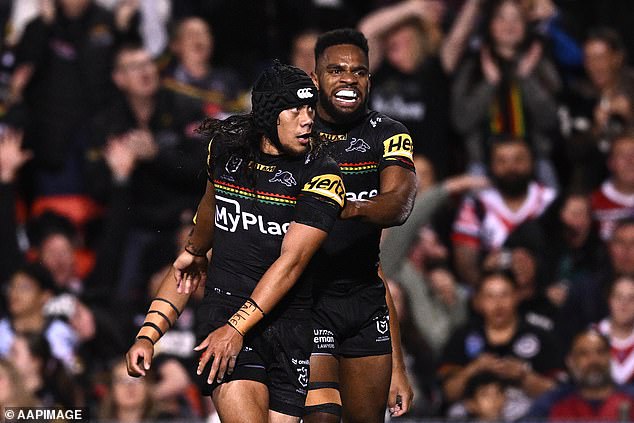 The Penrith Panthers wore their Pasifika jersey in their NRL final against the Sydney Roosters