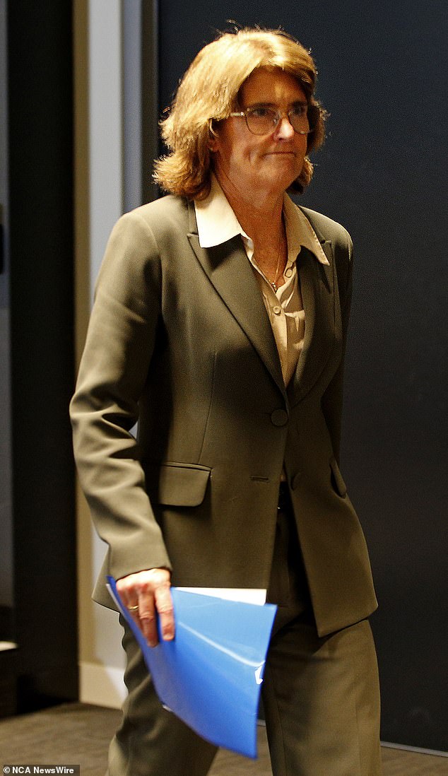 Reserve Bank Governor Michele Bullock (pictured Tuesday) told reporters she could 