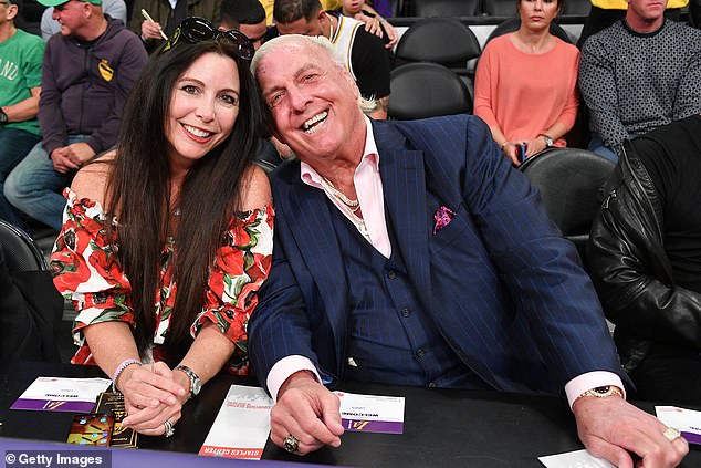 Ric Flair has announced that he and his wife Wendy are splitting after six years of marriage