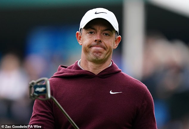 Rory McIlroy is strongly in the race for the PGA Championship after the first day at Wentworth