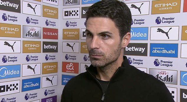 Mikel Arteta has criticised the referees' performance in a cool post-match interview