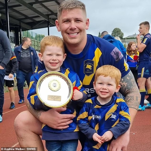 Andrew Walker is a keen rugby player and a healthy father of two. Yet, at the age of 31, he was diagnosed with bowel cancer despite having no bowel problems.