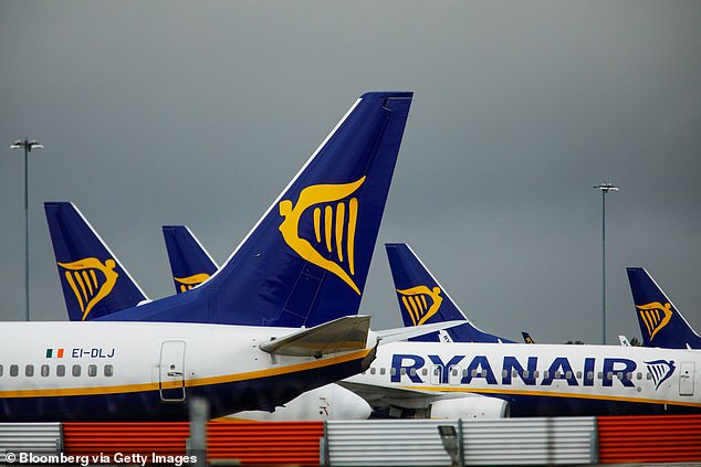 O'Leary admitted Ryanair saw a 'spike' of violent disorder among its passengers this summer (file photo)