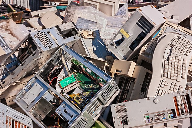 UN figures suggest that 54 million tonnes of electronic waste are produced annually, which equates to around 7 kilograms for every person on the planet