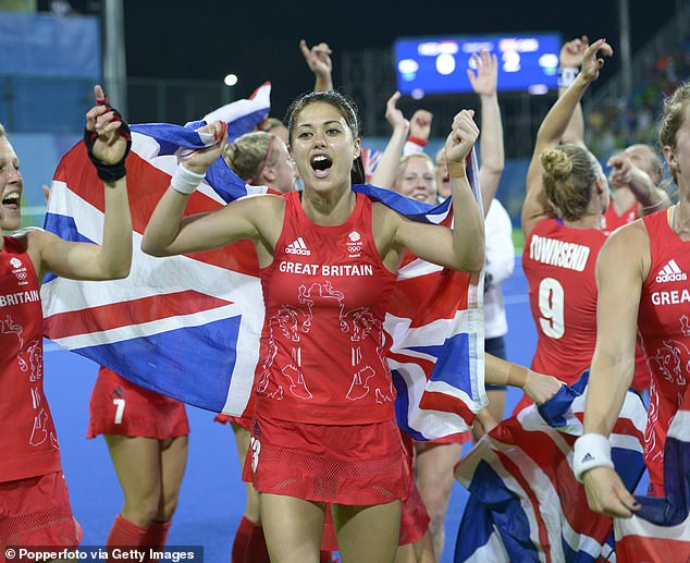 Former Olympian Sam Quek (pictured celebrating the women's hockey gold medal in 2016) has said recent Strictly scandals should not 