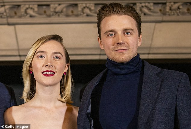 Saoirse Ronan admits she and husband Jack Lowden had 'high expectations' of each other after the pair worked together on her new film