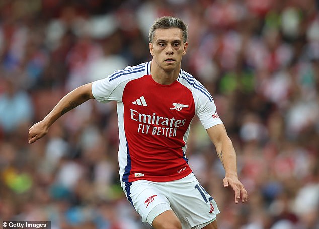 Al Ittihad are reported to have made a £29.5million bid for Arsenal star Leandro Trossard