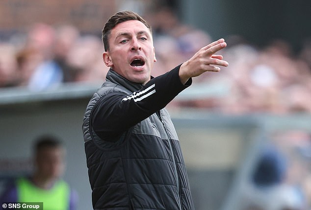 Brown is currently in charge of Ayr United, who he has led to the top of the Championship